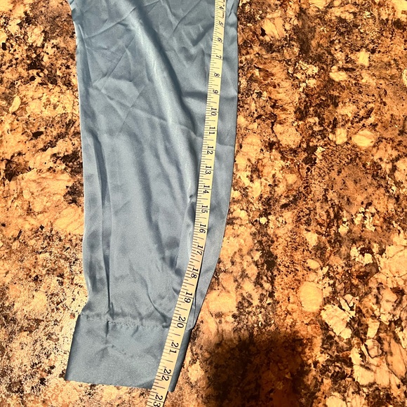 Light Blue Buttoned Knee-Length Shirt Dress - Picture 12 of 13